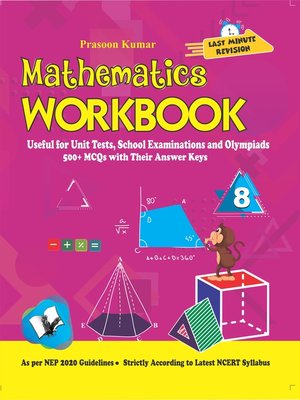 cover image of Mathematics Workbook Class 8